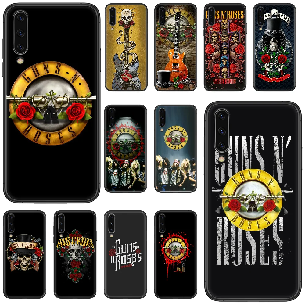 guns n roses Guns N' Roses Phone case For Samsung Galaxy A 5 10 20 3 30 40 50 51 7 70 71 E S 4G 16 17 18 black funda art coque |