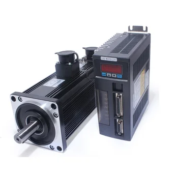 

110ST-M06020 220V 1200W AC Servo motor 1.2KW 2000RPM 6N.M. servomotor Single-Phase ac drive permanent magnet Matched Driver