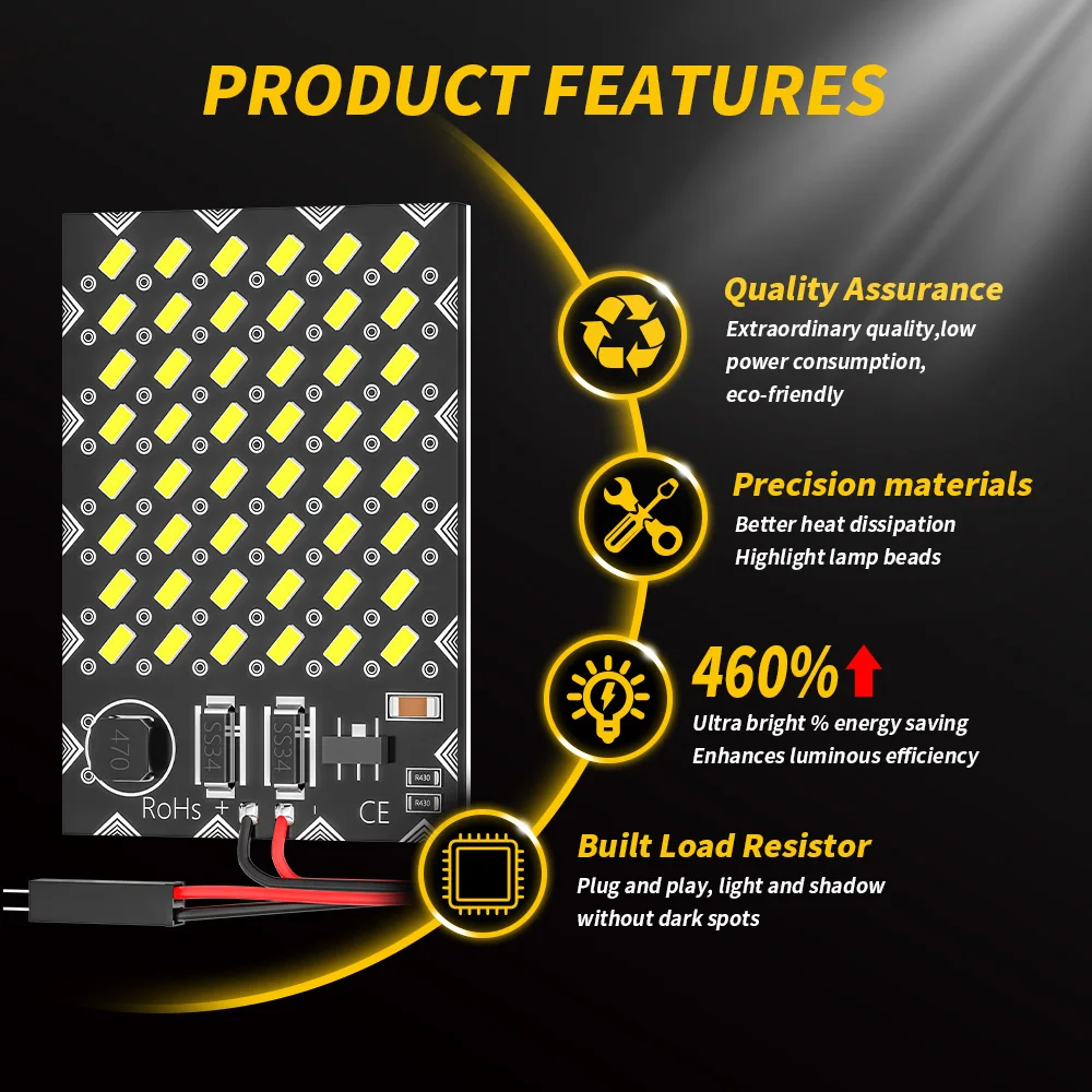DXZ ڵ ׸     , ڵ , LED , ĵ 48SMD, 12V, 24V, WY5W, C5W, C10W, 佺, W5W, T10, 1 