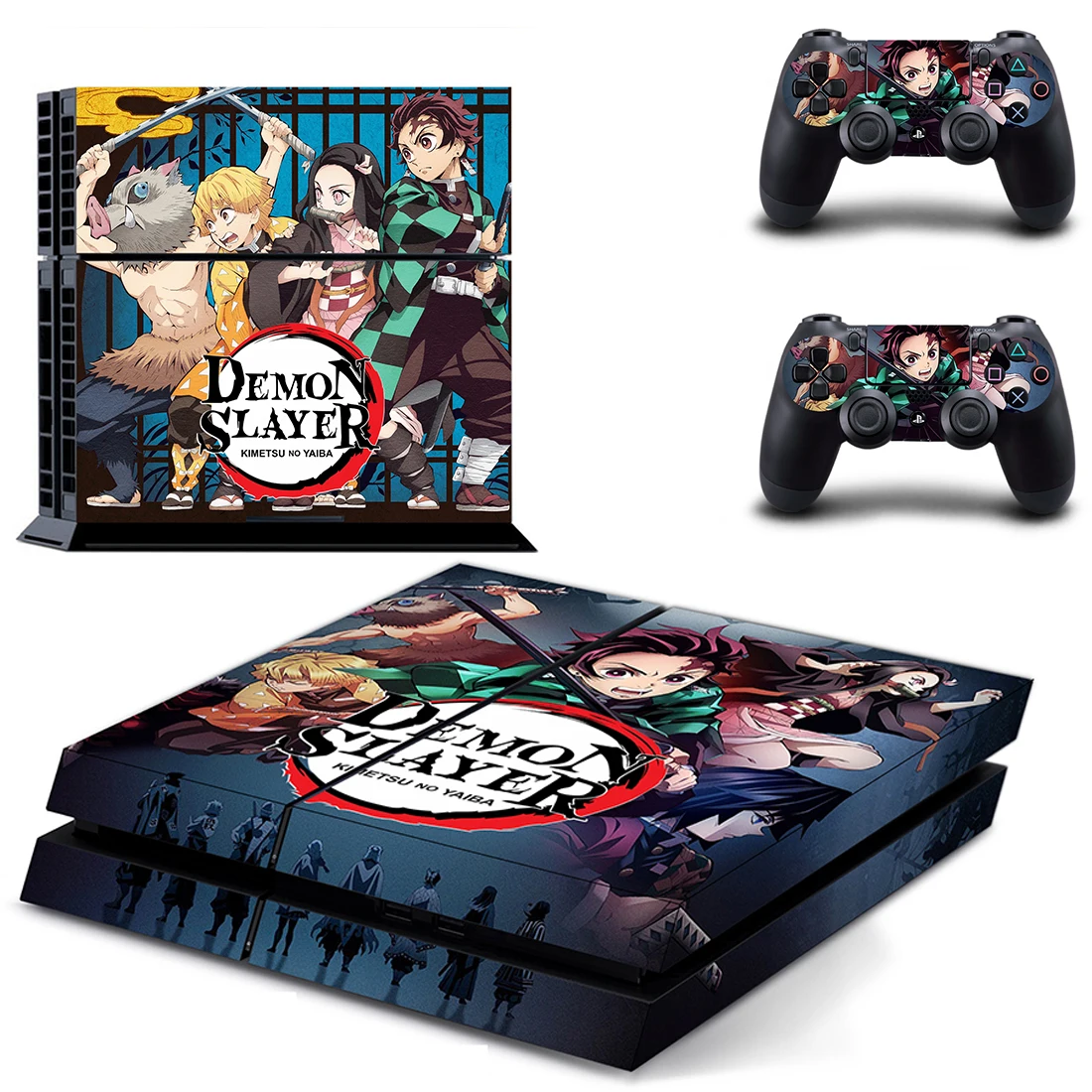 Demon Slayer Tanjiro & Nezuko PS4 Controller Skin