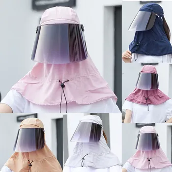 

50^UV-resistant anti-fog sun-visor neck protection outdoor cycling sun hatFor Most Hats EnvironmentalAnti For Kid