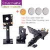 Startnow CO2 Kit de tête Laser 20mm objectif de mise au point et 25mm Mo Si support de montage miroir pour bricolage CNC Machine de découpe pièces de rechange à Base métallique ► Photo 3/5