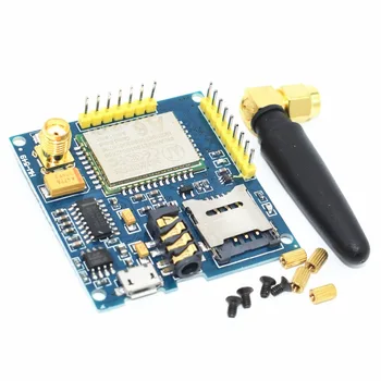 

A6 GPRS Pro Serial GPRS GSM Module Core DIY Developemnt Board TTL RS232 With Antenna GPRS Wireless Module Data Replace SIM900