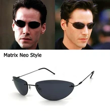 Atualizar legal matrix smith estilo polarizado óculos de sol ultraleve sem aro homem condução design polaroid óculos de sol
