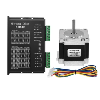

Stepper Motor 57 Motor 2.8A with DM542 4.2A Stepper Motor Driver