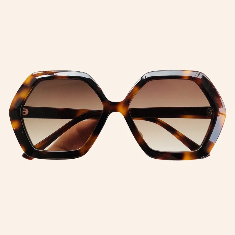 No.2 Sunglasses Модные солнцезащитные очки больших размеров для женщин и мужчин, брендовые винтажные женские солнцезащитные очки - Цвет линз: No.2 Sunglasses