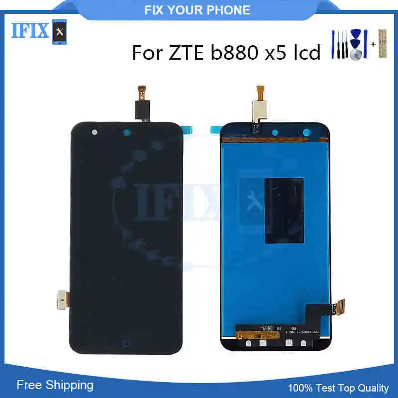 Высокое качество для zte Blade B880 X5 D3 T630 ЖК-дисплей с сенсорным экраном дигитайзер