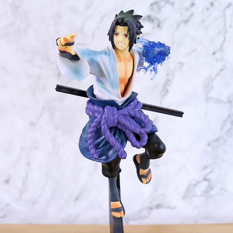 Banpresto Наруто шиппуден вибрирующие звезды Учиха Саске ПВХ фигурка Коллекционная