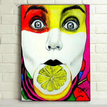 

Personali Wind Creative Abstract Painting Living Room Bedroom Office Sofa Background Wall Decor Frameless Painting M2328