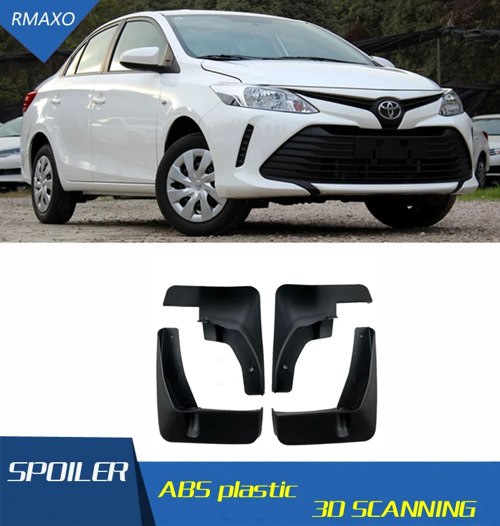Для VIOS YARIS 2017-2019 Брызговики передние с цветом и задним брызговиком крыло