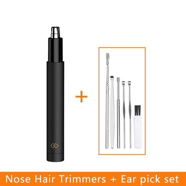 Xiaomi Youpin HN1 Electric Nose hair Trimmers for men Portable Nose and ear trimmer Hair Shaver Clipper Safety Removal Cleaner