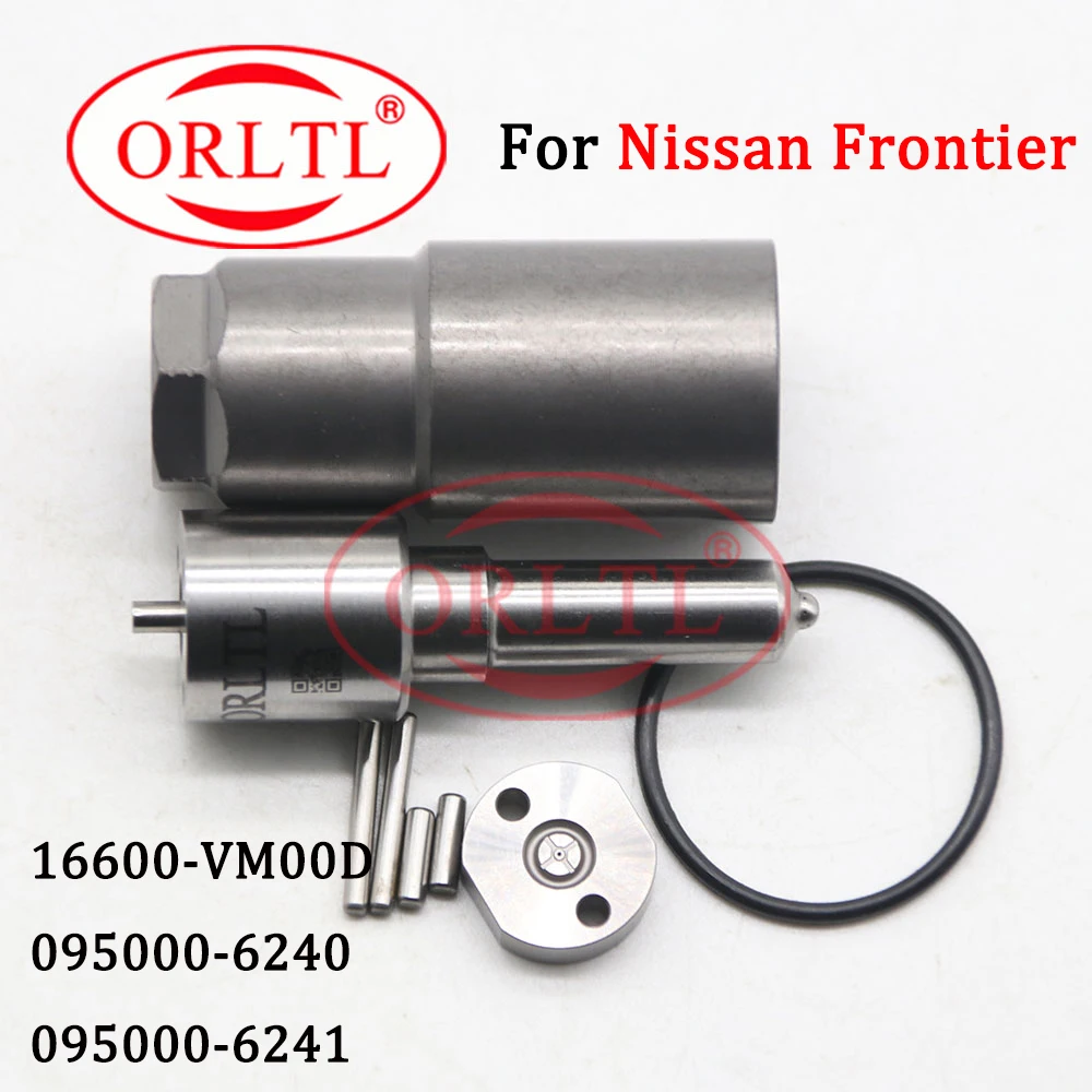 

ORLTL 095000-6243 Diesel Injector Repair Kits DLLA148P932 Nozzle 093400-9320 for NAVARA 16600-VM00A 16600-VM00D DCRI106240