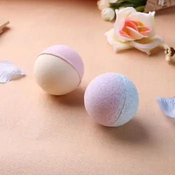 

120g Stress Relief Natural Bubble Shower Bombs Ball Body Cleaner Essential Oil Spa Exfoliating Bath Salt Bathing