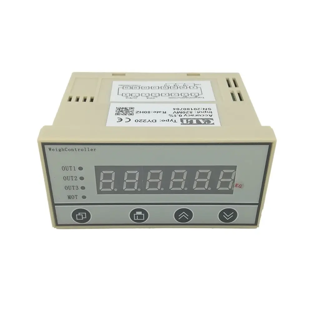 Контроллер веса ячейки DY220 терминальные реле rs485 4-20mA дополнительный индикатор на