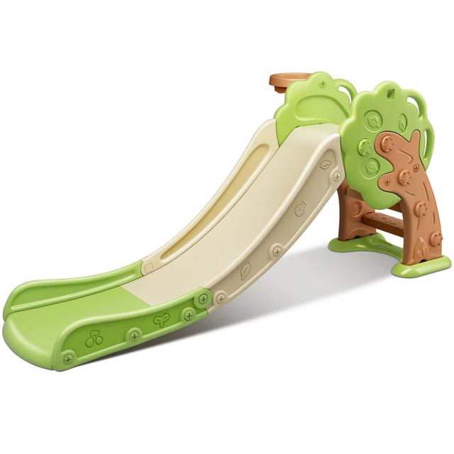 Petit toboggan en plastique pour bébé, parc d'attractions, aire de jeux,  arbre forestier, toboggan d'intérieur pour enfants - AliExpress