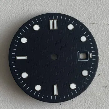 

31mm Watch Dial Luminous Watch Dial 007 Literal for 8215/8200 for Mingzhu 2813 Movement