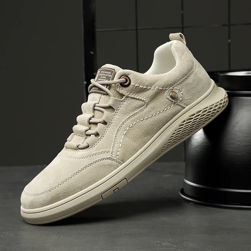 

MEN'S Shoes Autumn New Style Low Top Trendy Shoes Korean-style Versatile Stylish Sneaker Men's Low Top Plus-sized Menswear Engla