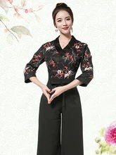 Best Price China style hotel Spa sauna massage workwear uniforms medical beauty uniform beauty salon clothes Seven-point sleeve suit Best Price China style hotel Spa sauna massage workwear uniforms medical beauty uniform beauty salon clothes Seven-point sleeve suit