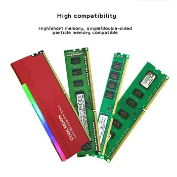 

COOLMOON Memory Vest ARGB Desktop Computer Memory Bar Cooling Shenguang Synchronization 5v Symphony Memory Shell