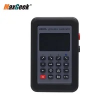 Lcd novo da cor do calibrador do processo lb02a com função do gerador do sinal do par termoelétrico de rtd pt100 da frequência 0-10v 4-20ma