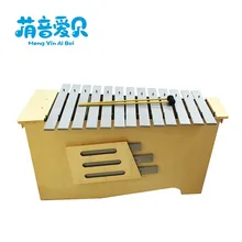 Orff High School Bass регулируемое алюминиевое пианино детский ударный инструмент 13 громкоговоритель коробка ритм-игрушечный ксилофон