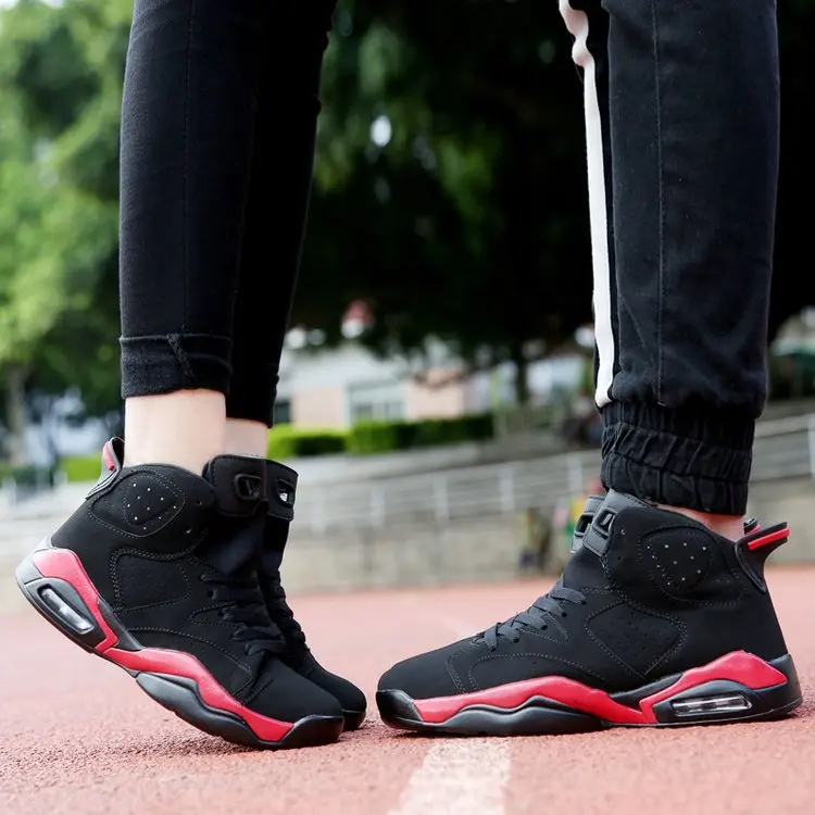 Air Cushion Jordan Basketball Shoes Men Breathable High-top Sports Hombre Athletic Mens Shoes Comfortable Adult Sneakers Man