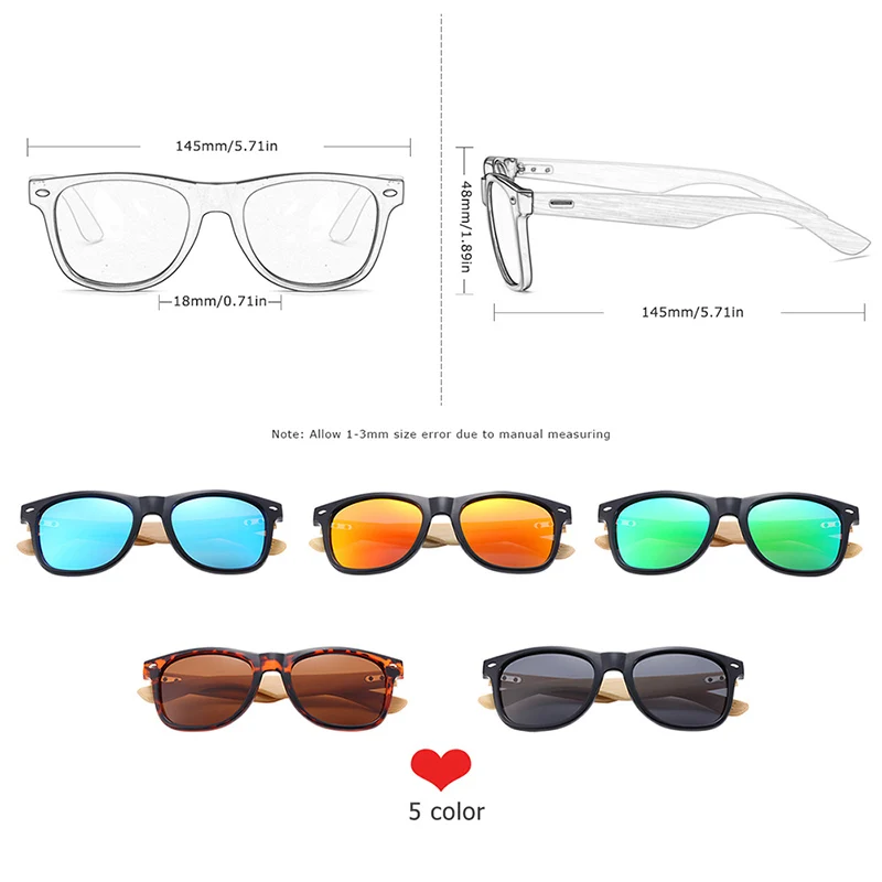 BARCUR новые рукодельные бамбуковые деревянные поляризованные солнцезащитные очки в стиле ретро Для мужчин Для женщин солнцезащитные очки в стиле ретро подарок
