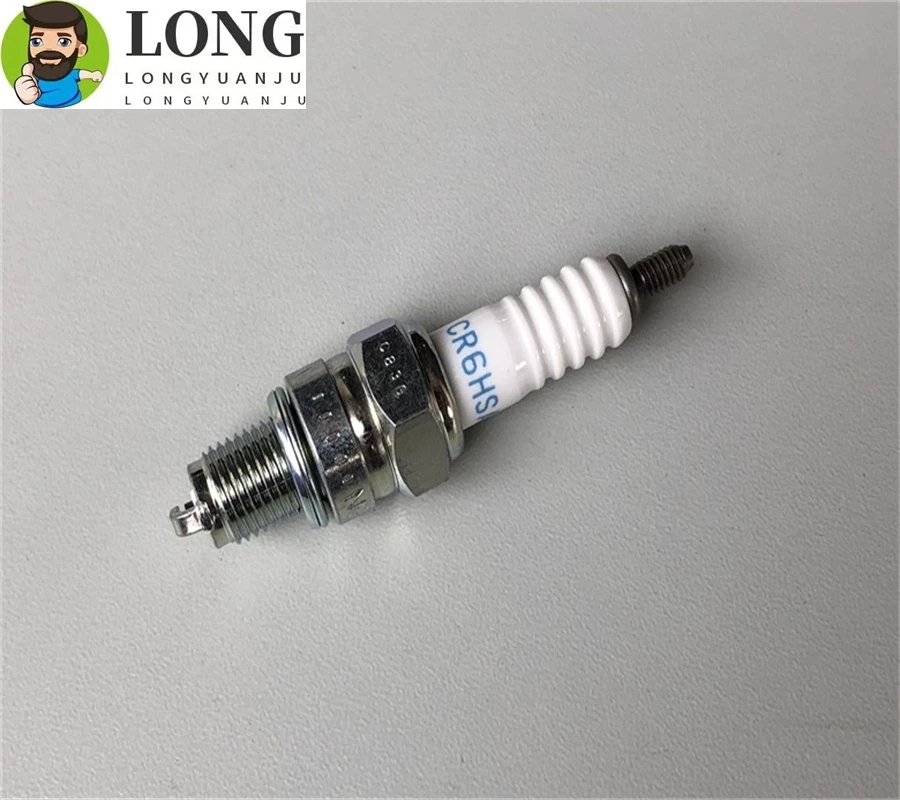 Свеча зажигания для мотоцикла CR6HSA GY6 50cc-150cc CR7HIX CR7HSA C7HSA A7RTC A7TC UF22 C5HSA C6HSA |