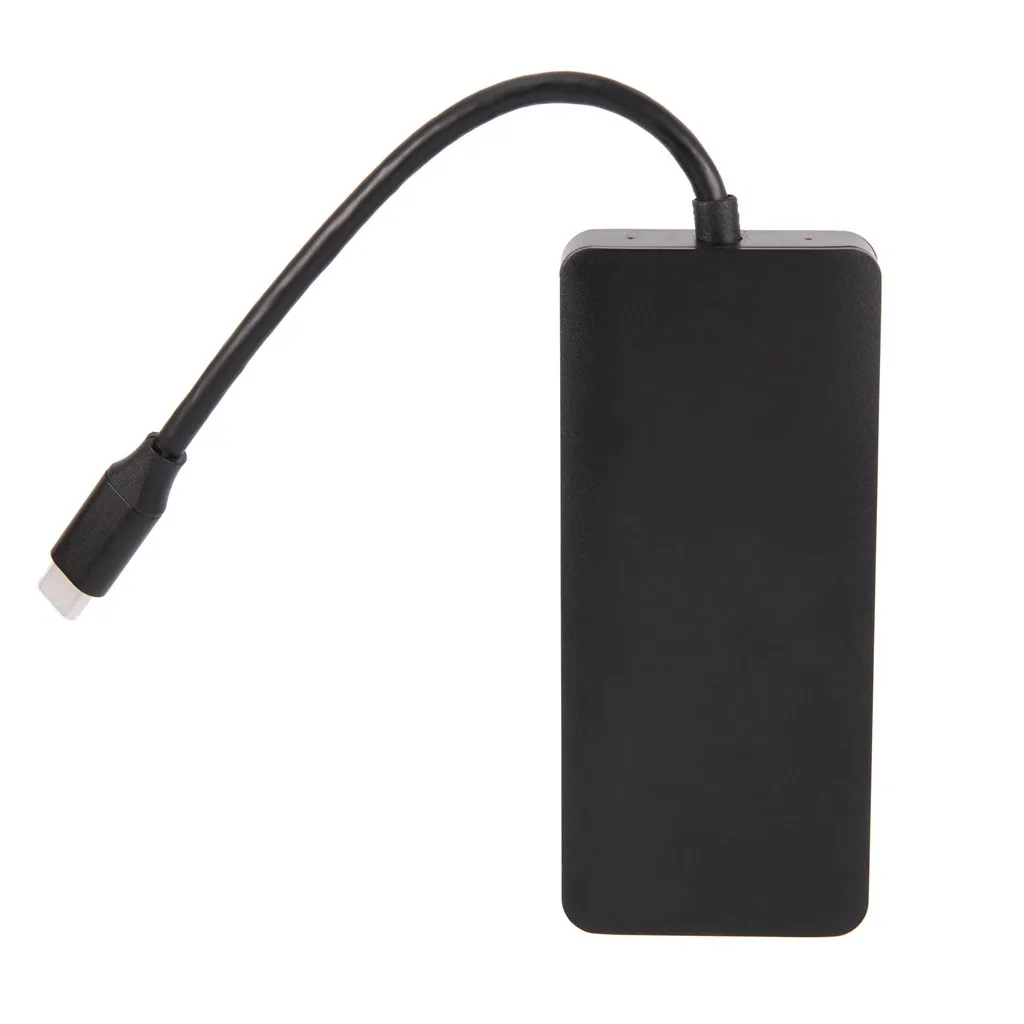 Ouhaobin 9 в 1 концентратор USB Type C адаптер для HDMI 4 K видео Ethernet RJ45 LAN многопортовый адаптер с кардридером для ноутбука usb-хаб