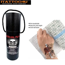 10 м Защитная дышащая тату пленка после ухода тату-бандаж решение для пленки татуировки защитные тату принадлежности аксессуары