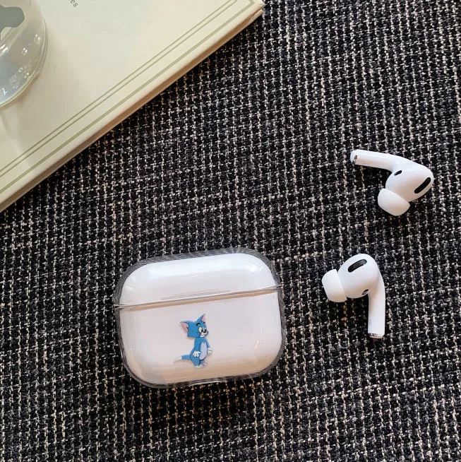 Милый мультяшный чехол для Airpods Pro, Модный Роскошный прозрачный защитный чехол для наушников с Bluetooth для airpods Pro 3, Жесткий Чехол - Цвет: XH04 Pro