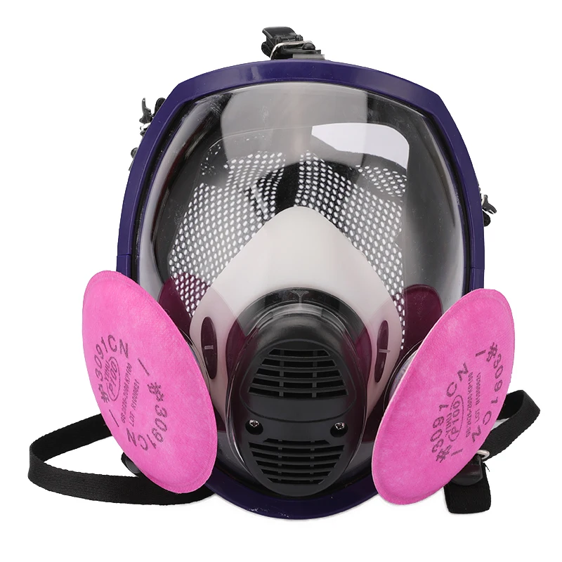 

Safety Chemical Mask Acid Dust Respirator Paint Pesticide Spray Silicone Filter Lab Cartridge Welding Face Respirator Gas Mask