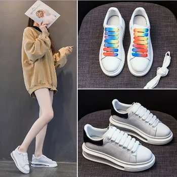 

Casual shoes women's small white shoes leather shoes women's sports shoes leather soft soled casual shoes breathable shoes