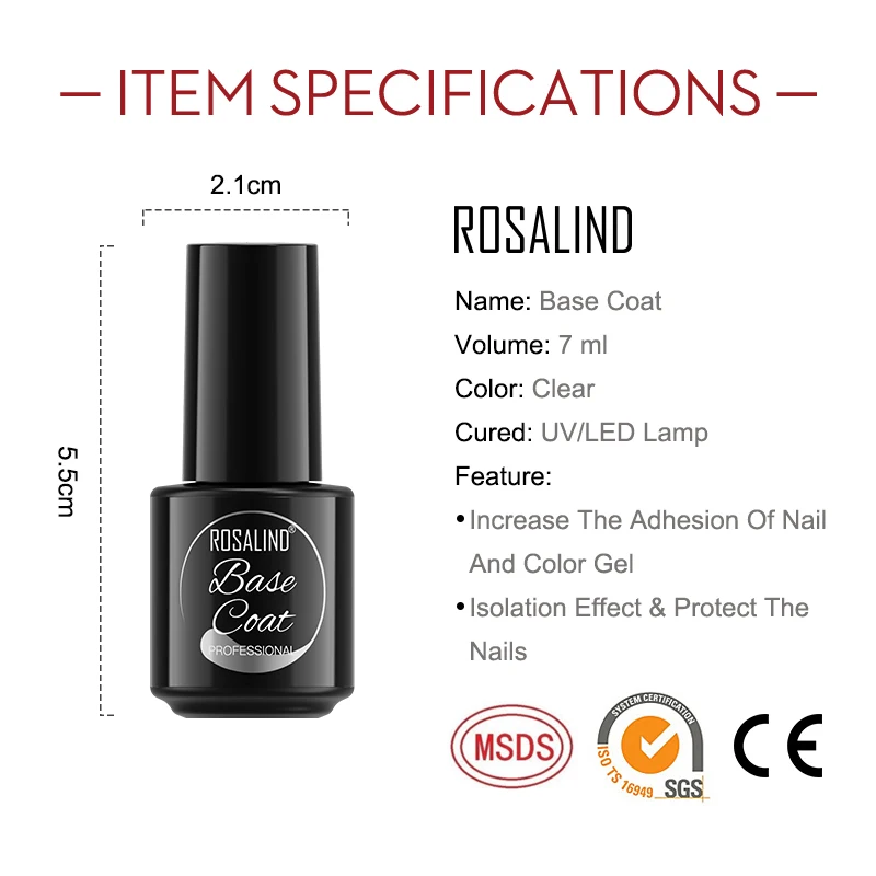 Nail Art Set with Nail Top Coat