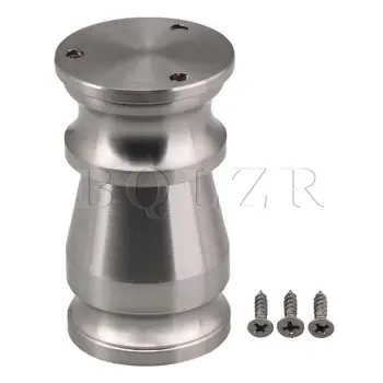 

BQLZR 40x40x80mm Silver Table Legs Adjustable Cabinet Feet with Screw