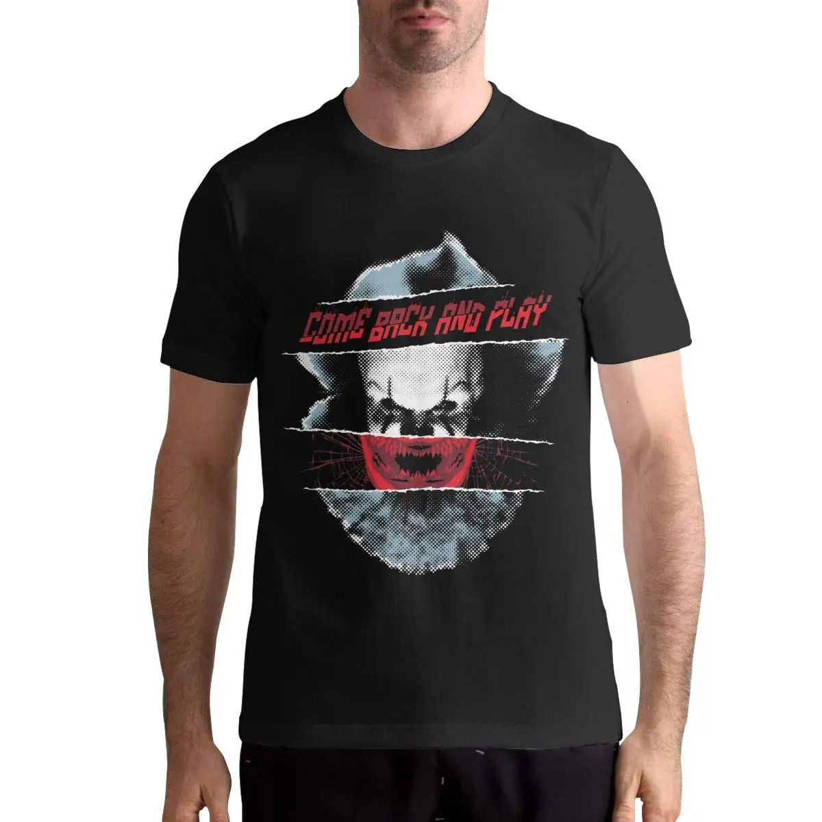 It Chapter 2 Shirt Men T-Shirt Casual Classic Short Sleeve Tops Low Price Round Neck Men Tees It Chapter 2 Shirt Men T-Shirt Casual Classic Short Sleeve Tops Low Price Round Neck Men Tees