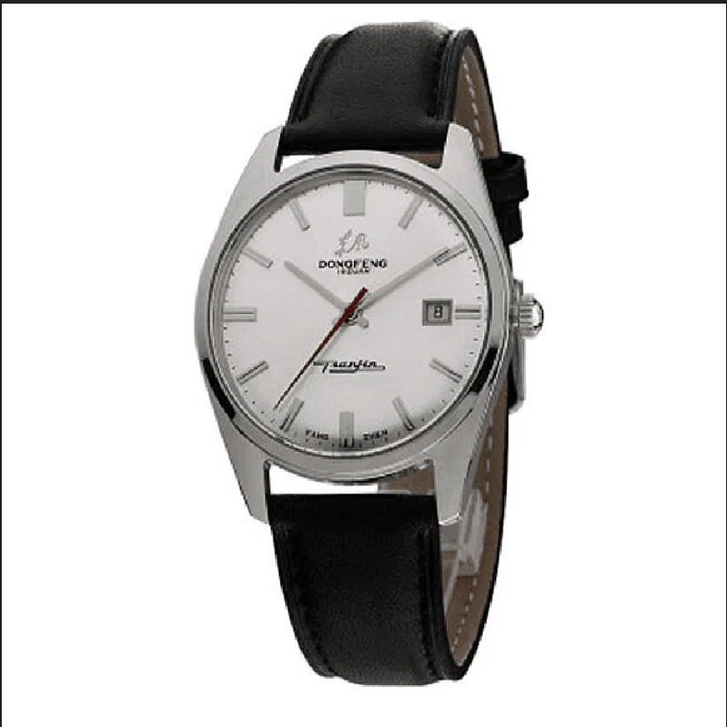 

Seagull Classic Retro Watch Seagull Dongfeng Men's Slim Single Calendar Automatic Mechanical Retro Watch