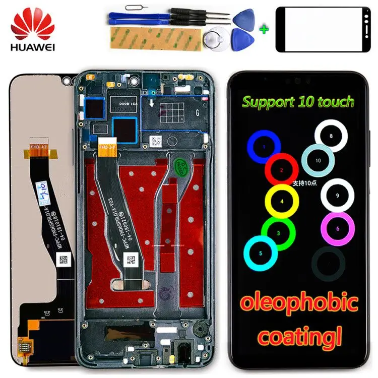 Оригинальный huawei Honor 8X JSN L21 L42 ЖК дисплей кодирующий преобразователь сенсорного