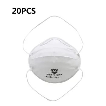 

20pcs Mask Disposable Face Mouth Mask 95% Filtration Non-woven Protective Masks Dust Particles Pollution Bacteria
