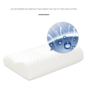 

Memory Foam Pillow Ergonomic Bed Pillow Slow Rebound Pillow for Sleeping Neck Pain Relief C44