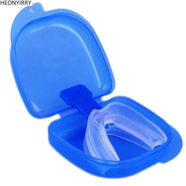 Силиконовый мундштук против храпа защита от апноэ рандомная помощь для сна