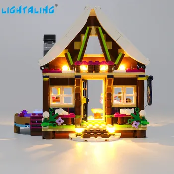 

Lightaling Led Light Kit For Friends Series Snow Resort Chalet Toys Building Blocks Compatible With 41323 ( Lighting Set Only )