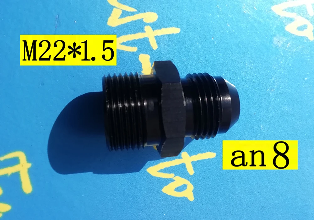 

Переходник с наружной резьбой M22 P1.5 M22 * 1,5 M22 x 1,5 to -8an an8 an 8
