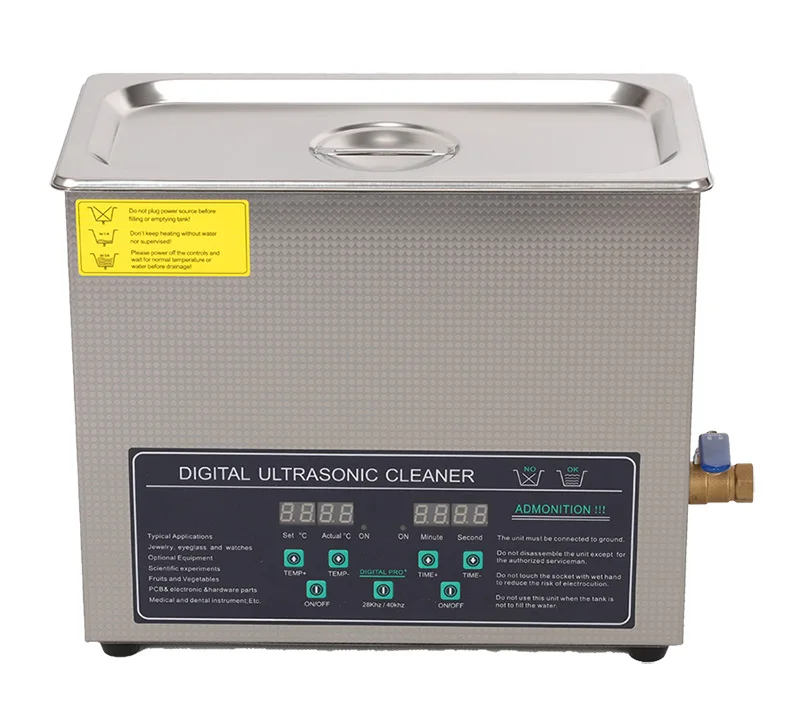 

free shipping 110V/220V Dual frequency 40KHz/28KHZ 180W JPS-30AD Digital heater&timer Ultrasonic Cleaner 6L