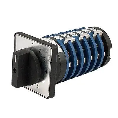 

Square Plate 10 Position Universal Cam Switch AC 380V