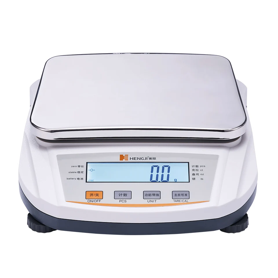 YP-D 0.1g LCD Display 200-5000g Digital Electronic Balance Lab Jewelry Kitchen Weighing Scale 100-240V