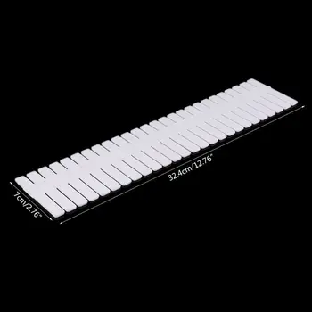 

8pcs 8pcs Adjustable Clapboard Drawer Divider Partition Storage Organiser Wardrobe Closet Separator For Underwear Socks Belt