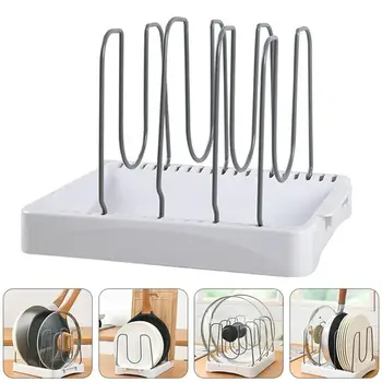 

1pc Storage Rack Practical Household Multifunction Adjustable Storage Rack Drain Rack Storage Rack for Kitchen Bowl Home Pot