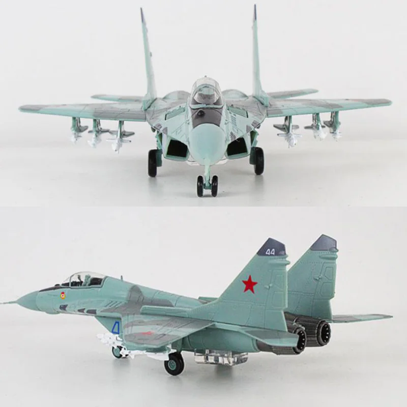 1/100 весы MIG29 РФ самолет советской армии ВВС металлический летательный аппарат модели взрослые детские игрушки для показа