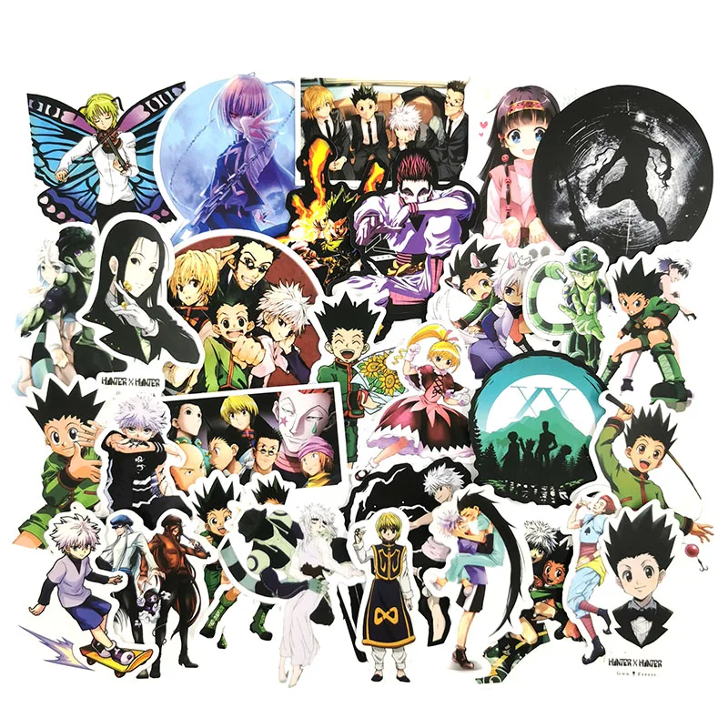 10/30/50 шт./компл. Японские Аниме Hunter X Мультяшные наклейки сделай сам для ноутбука